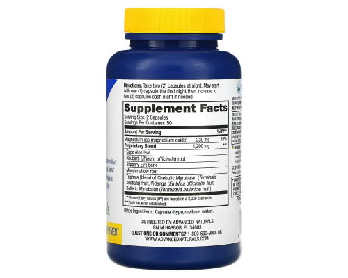 Advanced Naturals, ColonMax, Potent Herbal & Mineral Formula, 100 Vegetable Capsules Advanced Naturals, ColonMax, Potent Herbal & Mineral Formula, 100 Vegetable Capsules