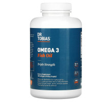 Dr. Tobias, Omega 3 Fish Oil, Triple Strength, 180 Softgels