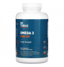 Dr. Tobias, Omega 3 Fish Oil, Triple Strength, 180 Softgels