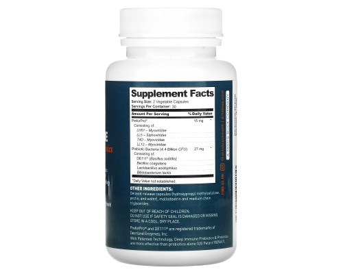 Dr. Tobias, Deep Immune, Probiotics & Prebiotics, 60 Delayed Release Capsules Dr. Tobias, Deep Immune, Probiotics & Prebiotics, 60 Delayed Release Capsules