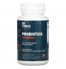 Dr. Tobias, Probiotics , 30 Billion, 30 Delayed Release Capsules