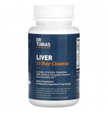 Dr. Tobias, Liver 21 Day Cleanse, 63 Vegetarian Capsules