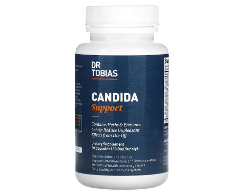 Dr. Tobias, Candida Support, 60 Capsules Dr. Tobias, Candida Support, 60 Capsules