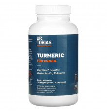 Dr. Tobias, Turmeric Curcumin, 120 Veggie Capsules