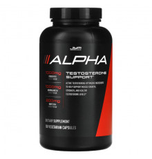 Мужское здоровье Alpha, Testosterone Support, 180 Vegetarian Capsules