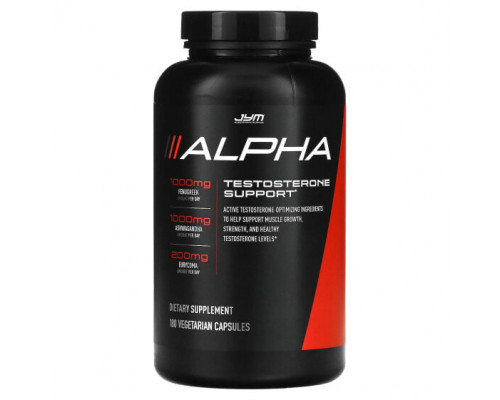 Мужское здоровье Alpha, Testosterone Support, 180 Vegetarian Capsules Мужское здоровье Alpha, Testosterone Support, 180 Vegetarian Capsules