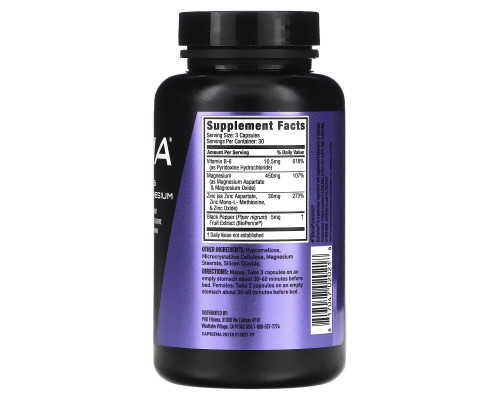 JYM Supplement Science, ZMA, Zinc & Magnesium, 90 Vegetarian Capsules JYM Supplement Science, ZMA, Zinc & Magnesium, 90 Vegetarian Capsules