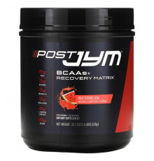 Аминокислоты JYM Supplement Science, BCAA + Recovery Matrix, арбуз, 630 г (22,2 унции)