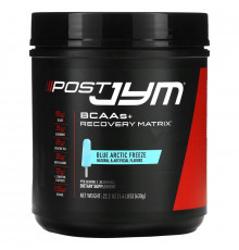 JYM Supplement Science, BCAAs + Recovery Matrix, Blue Artic Freeze, 22.2 oz (630 g)