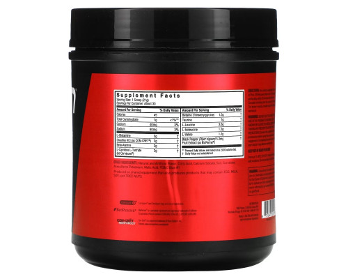 JYM Supplement Science, BCAAs + Recovery Matrix, Blue Artic Freeze, 22.2 oz (630 g) JYM Supplement Science, BCAAs + Recovery Matrix, Blue Artic Freeze, 22.2 oz (630 g)