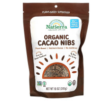 Natierra, Organic Cacao Nibs, 10 oz (283 g)