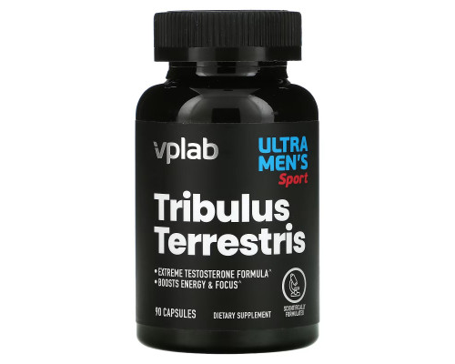 Vplab, Ultra Men's Sport, Tribulus Terrestris, 90 Capsules Vplab, Ultra Men's Sport, Tribulus Terrestris, 90 Capsules