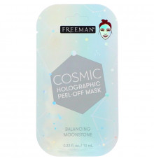 Freeman Beauty, Cosmic, Holographic Peel-Off Mask, Balancing Moonstone, 0.33 fl oz (10 ml)