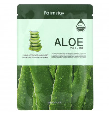 Farmstay, Visible Difference Beauty Mask Sheet, Aloe, 1 Sheet, 0.78 fl oz (23 ml)