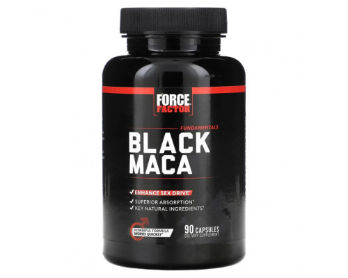 Суперфуды Force Factor, Черная мака`` 90 капсул Суперфуды Force Factor, Черная мака`` 90 капсул