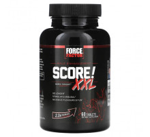Мужское здоровье Force Factor, SCORE! XXL, средство для улучшения мужских качеств, 60 таблеток