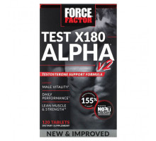 Мужское здоровье Test X180 Alpha V2, 120 Tablets