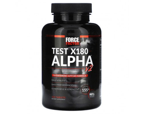 Мужское здоровье Test X180 Alpha V2, 120 Tablets Мужское здоровье Test X180 Alpha V2, 120 Tablets