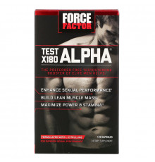 Force Factor, Test X180 Alpha, Testosterone Booster, 120 Capsules