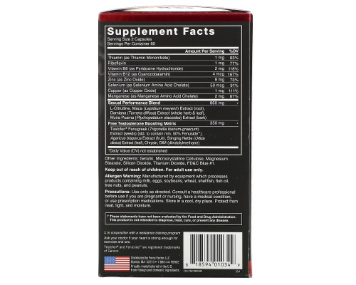 Force Factor, Test X180 Alpha, Testosterone Booster, 120 Capsules Force Factor, Test X180 Alpha, Testosterone Booster, 120 Capsules