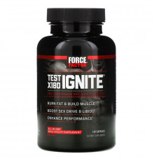 Force Factor, Test X180 Ignite, Free Testosterone Booster & Fat Burner, 120 Capsules