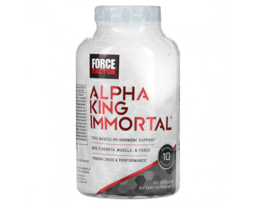 Мужское здоровье Alpha King Immortal , 180 Capsules Мужское здоровье Alpha King Immortal , 180 Capsules