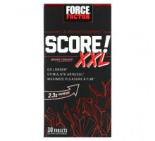 Мужское здоровье Force Factor, Score! XXL, средство для мужского здоровья, 30 таблеток