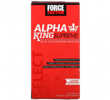 Мужское здоровье Alpha King Supreme, Elite Testosterone Booster, 45 Tablets