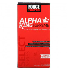 Мужское здоровье Alpha King Supreme, Elite Testosterone Booster, 45 Tablets