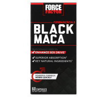 Force Factor, Black Maca, 60 Capsules