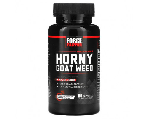 Мужское здоровье Fundamentals, Horny Goat Weed, 60 Capsules Мужское здоровье Fundamentals, Horny Goat Weed, 60 Capsules