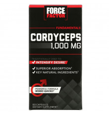 Force Factor, Cordyceps, 500 mg, 60 Capsules