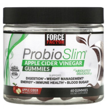 Пребиотики и пробиотики ProbioSlim Apple Cider Vinegar Gummies, 60 Gummies