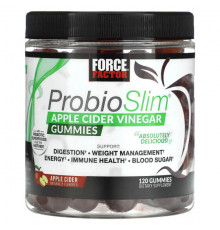 Пребиотики и пробиотики ProbioSlim, Apple Cider Vinegar Gummies, 120 Gummies