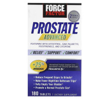 Force Factor, Prostate Advanced, 180 Tablets