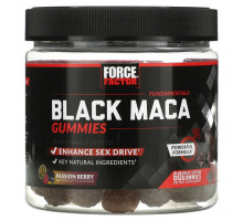 Мужское здоровье Force Factor, Fundamentals, черная мака, маракуйя, 60 жевательных таблеток