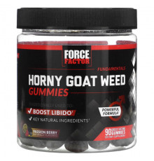 Мужское здоровье Fundamentals, Horny Goat Weed, Passion Berry, 90 Gummies
