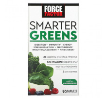 Зелень и зеленые овощи Smarter Greens, 90 Tablets