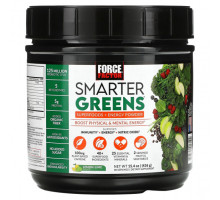 Суперфуды Smarter Greens, Superfoods + Energy Powder, Lemon-Lime, 15.4 oz (436 g)