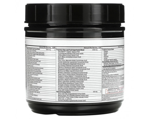 Суперфуды Smarter Greens, Superfoods + Energy Powder, Lemon-Lime, 15.4 oz (436 g)
