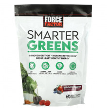 Суперфуды Smarter Greens, Summer Berry, 60 Soft Chews