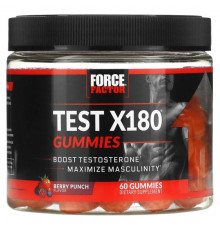 Мужское здоровье Test X180, Berry Punch, 60 Gummies