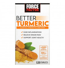 Force Factor, Better Turmeric, 120 Tablets