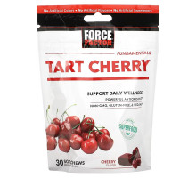 Force Factor, Fundamentals, Tart Cherry, Cherry, 30 Soft Chews