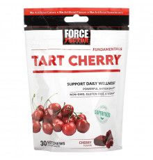 Force Factor, Fundamentals, Tart Cherry, Cherry, 30 Soft Chews