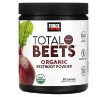 Овощи Force Factor, Total Beets, органический порошок из свеклы, 450 г (15,9 унции)