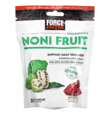 Force Factor, Fundamentals, Noni Fruit, Apple Berry, 30 Soft Chews