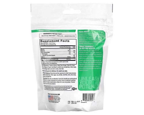 Force Factor, Fundamentals, Noni Fruit, Apple Berry, 30 Soft Chews Force Factor, Fundamentals, Noni Fruit, Apple Berry, 30 Soft Chews