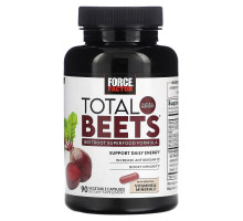 Force Factor, Total Beets, формула суперфуда из свеклы, 90 растительных капсул