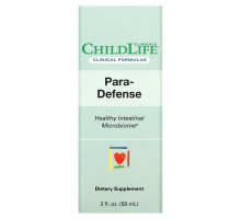 Childlife Clinicals, Para-Defense, Healthy Intestinal Microbiome, 2 fl oz (59 ml)